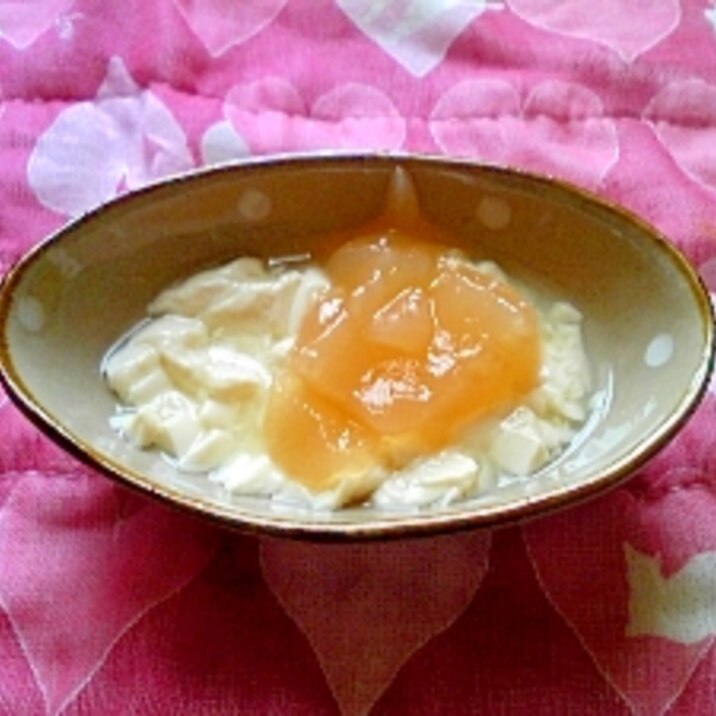 離乳食中期 簡単フルーツ豆腐 レシピ 作り方 By 愛也花ママ 楽天レシピ 離乳食中期 簡単フルーツ豆腐 レシピ 作り方 By 愛也花ママ 楽天レシピ